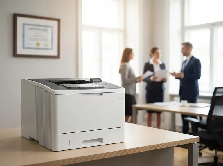 Сертификат на принтер